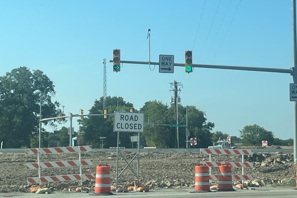 SH 170 crossover at Roanoke Road in Westlake permanently closes