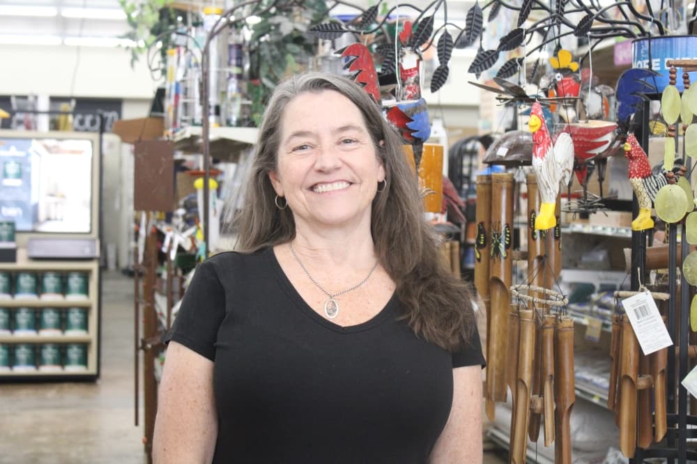 Store owner Sharon Anderson
