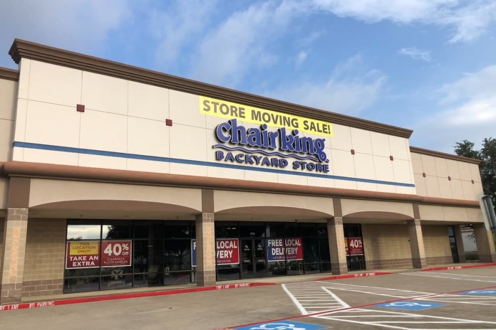 Chair King Backyard Store moves to Southlake from Grapevine