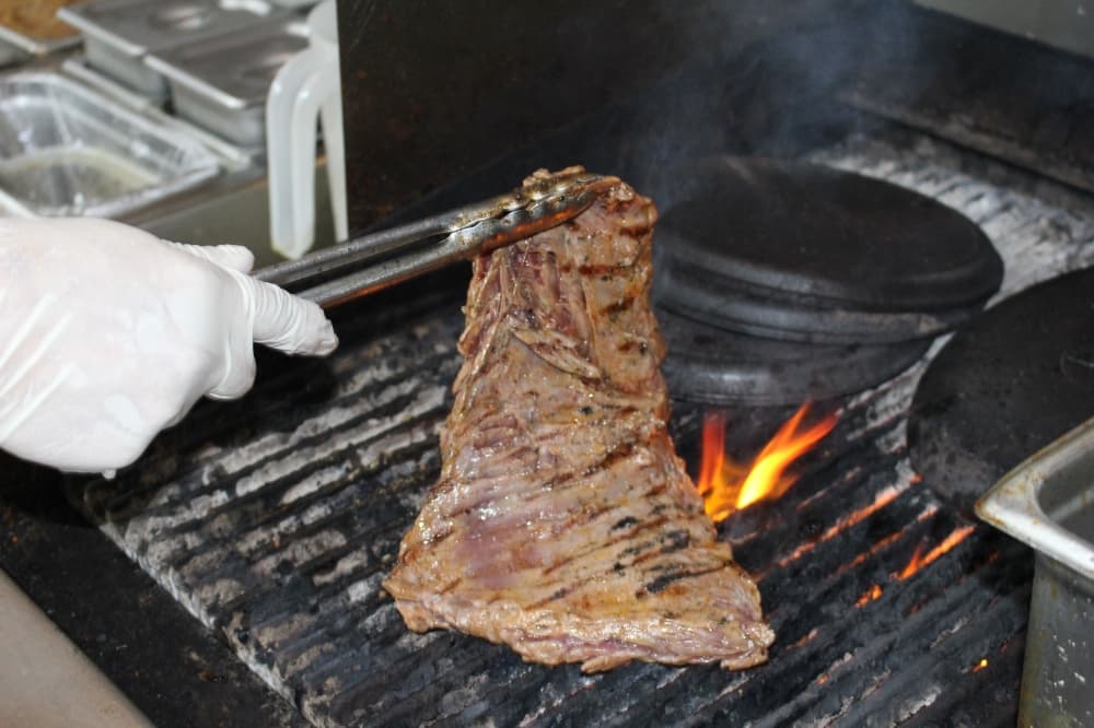 grilled steak