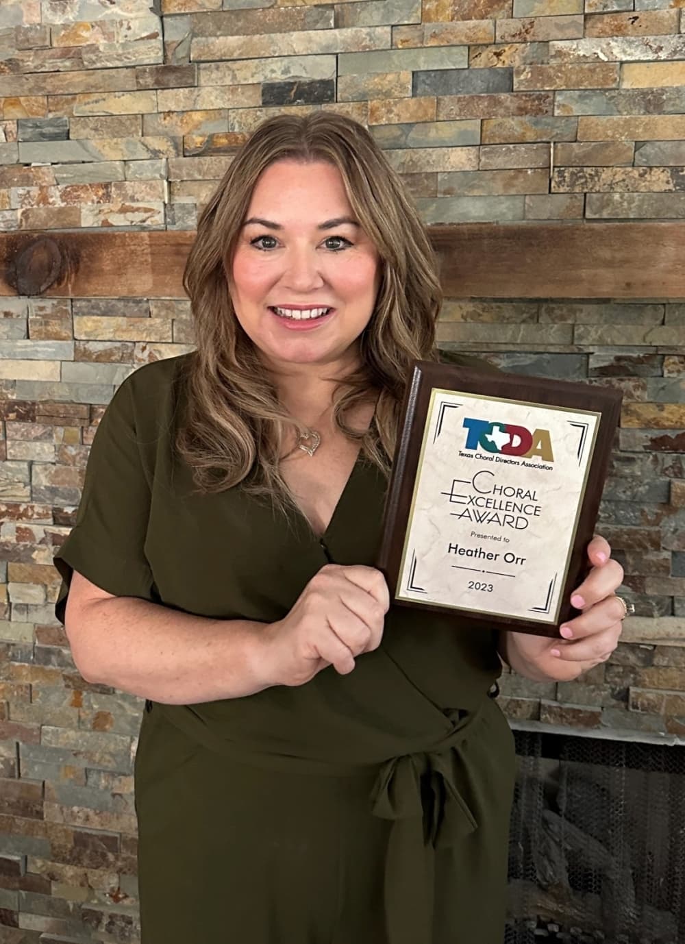 Montgomery High School Choir Director Heather Orr has been leading high school choirs for almost three decades, according to an Aug. 1 news release from Montgomery ISD. (Courtesy Montgomery ISD)
