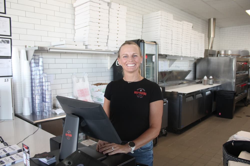 Halo Pizzeria general manager Kari Ordas