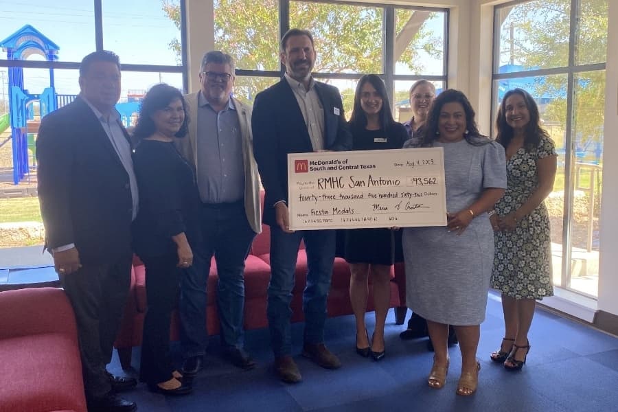 Ronald McDonald House Charities of San Antonio receives $43K donation