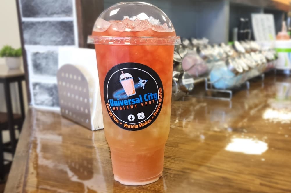 Universal City Healthy Spot offers nutritional beverages, snacks