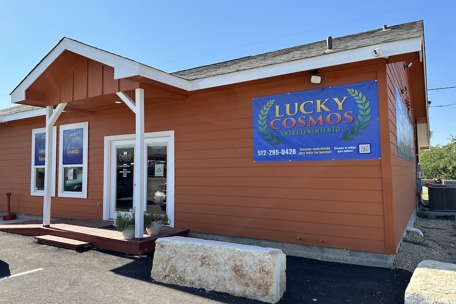exterior of lucky cosmos