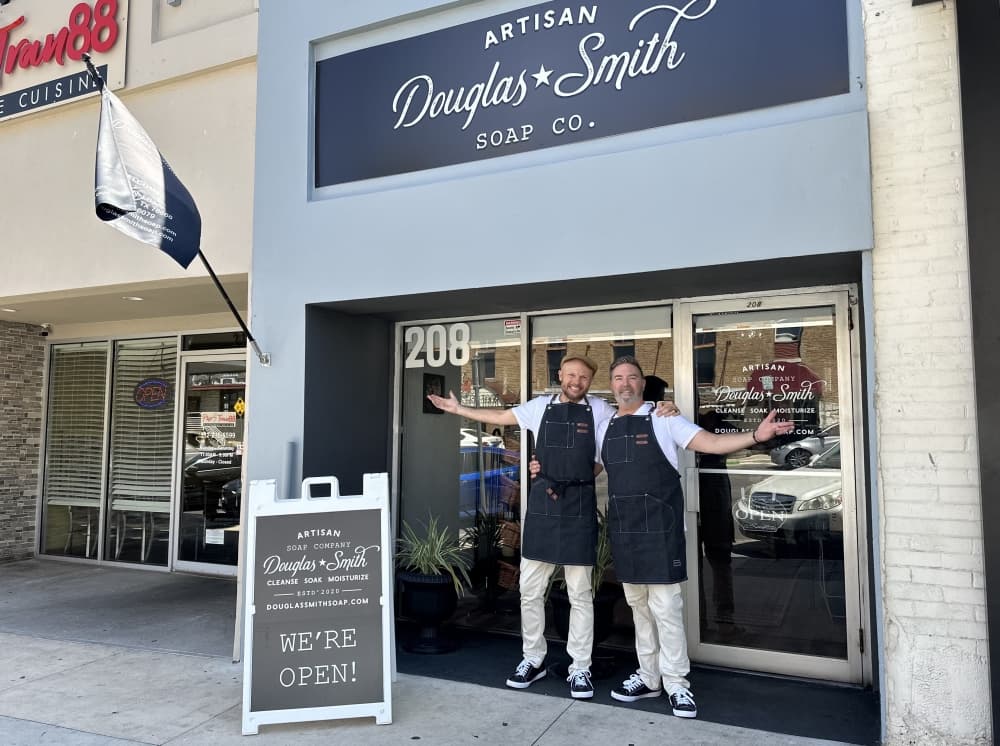 Douglas Smith Artisan Soap Co. now open in San Marcos
