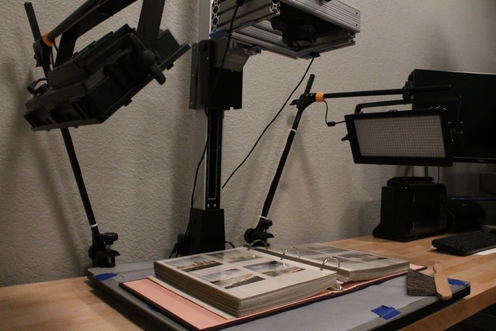 Photo restoration equipment