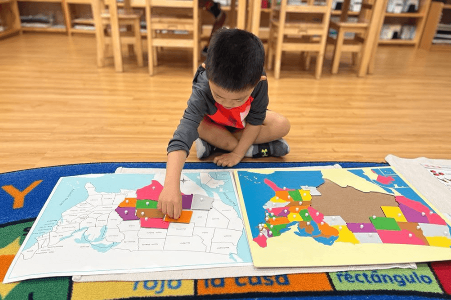 Aspiring Minds Montessori in Frisco nurtures, and empowers young minds