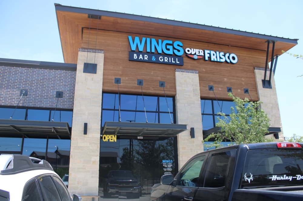 Wings Over Frisco serves wings, more in Frisco