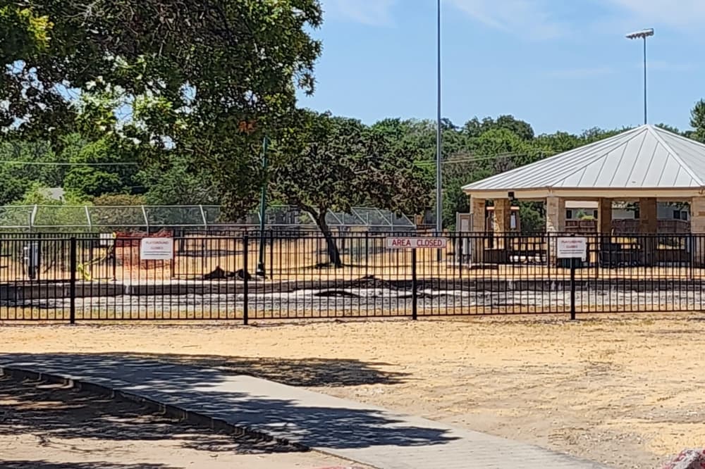 Hilltop Playground at Live Oak's Main City Park closed until November