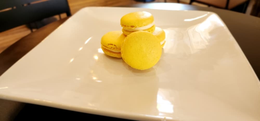 Macarons from The Pastry Corner.