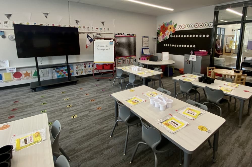 Bar W Elementary School will welcome 655 students on the first day of school Aug. 16. (Chloe Young/Community Impact)