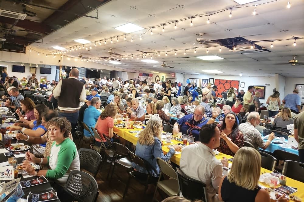 Community members at event last year