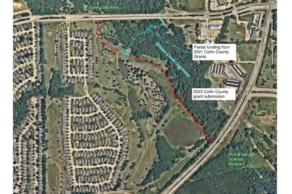 Map of mckinney greens