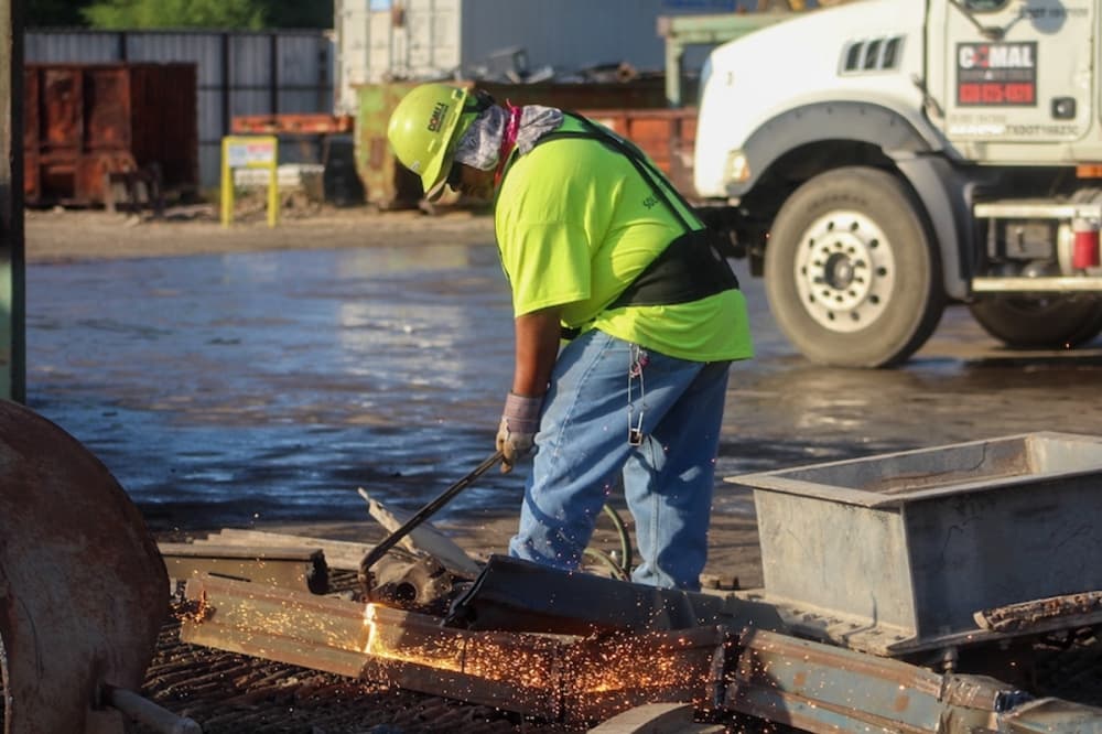 New Braunfels-based metal recycling plant Comal Iron & Metals creates endless possibilities through metal