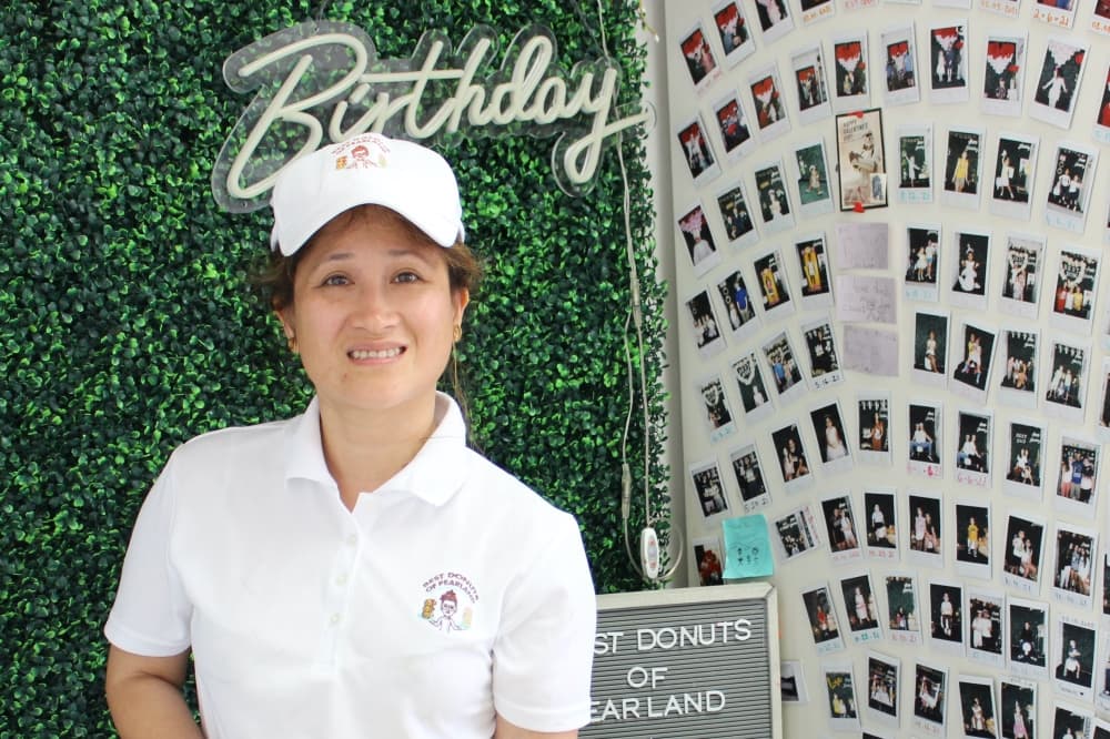 Linda Nhean owns Best Donuts of Pearland (Asia Armour/Community Impact)