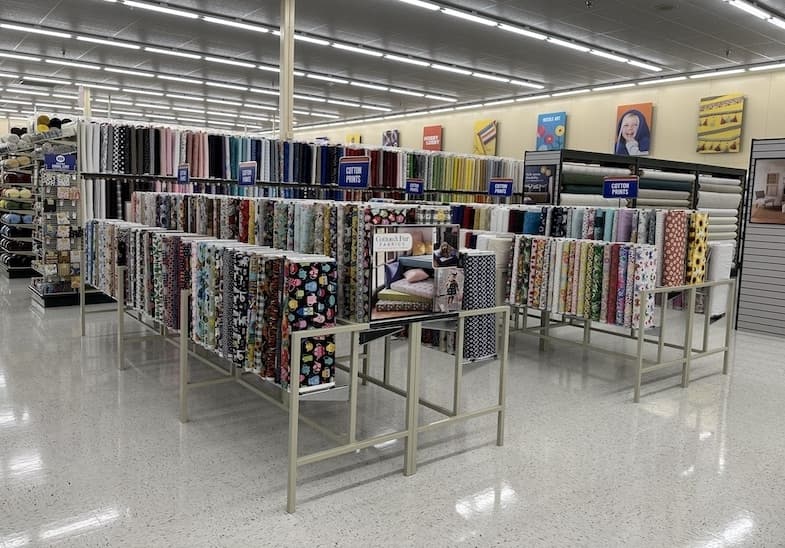 Hobby Lobby offers a wide selection of fabrics. (Amira Van Leeuwen/Community Impact)