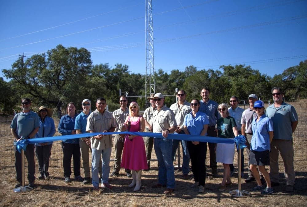 Weather station placed at North San Antonio research park