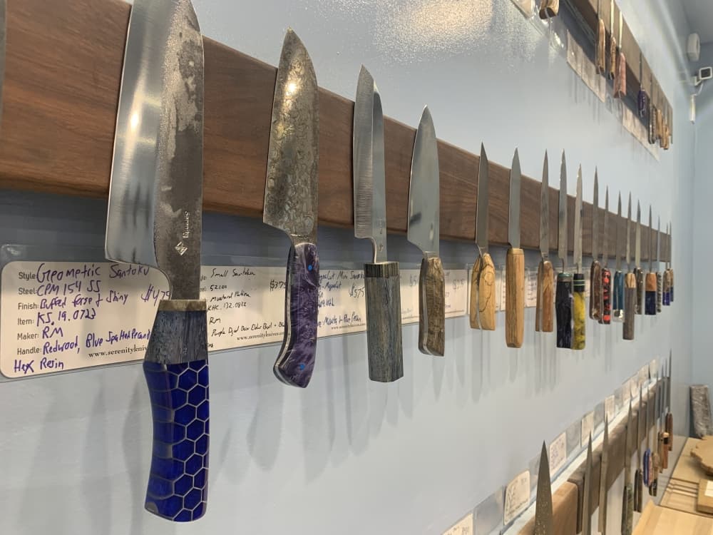 Serenity Knives crafts, sharpens at Heights locale