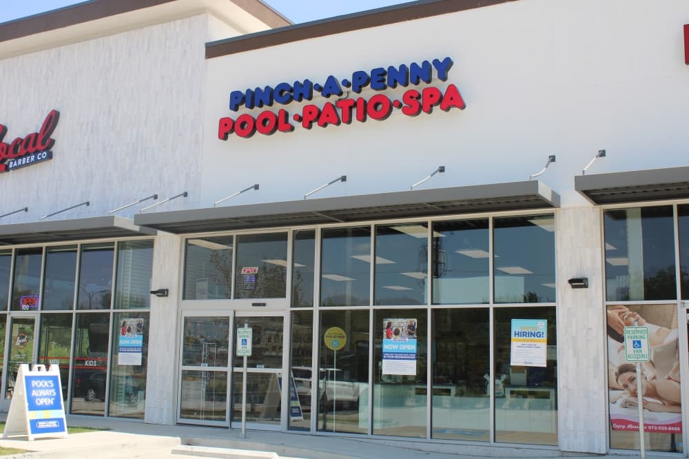 Pinch A Penny Pool Patio Spa offers pool supplies at 2nd McKinney location