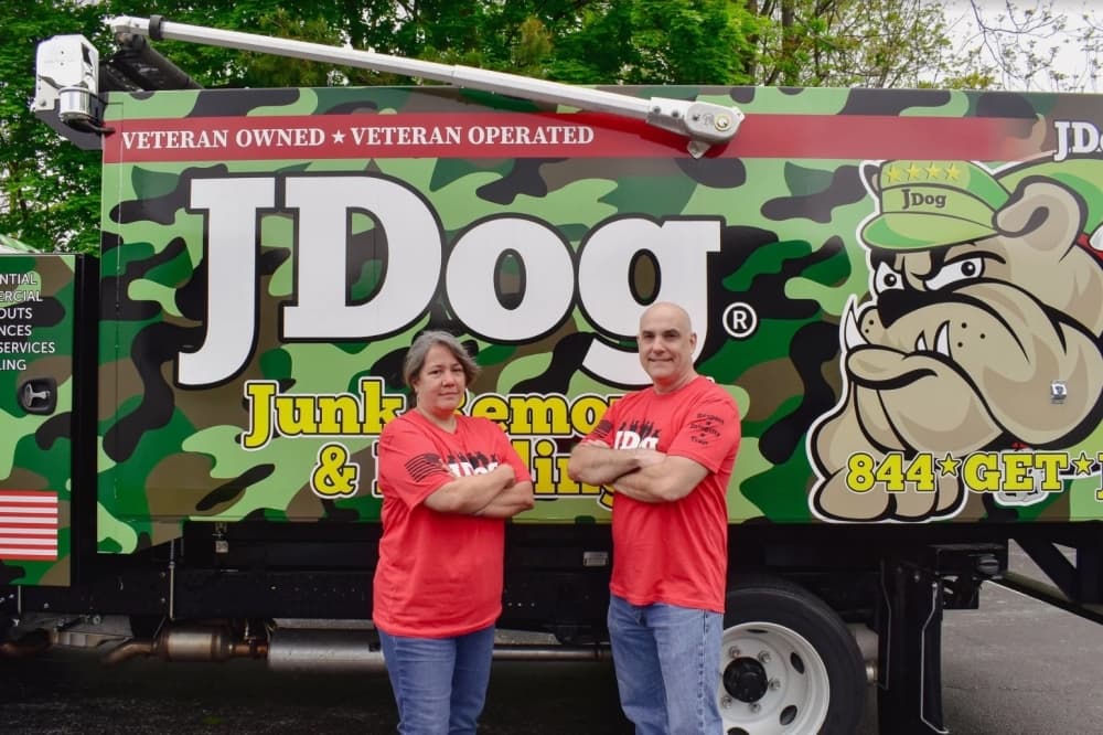 Veteran-owned business JDog Junk Removal & Hauling marks 1 year in Humble