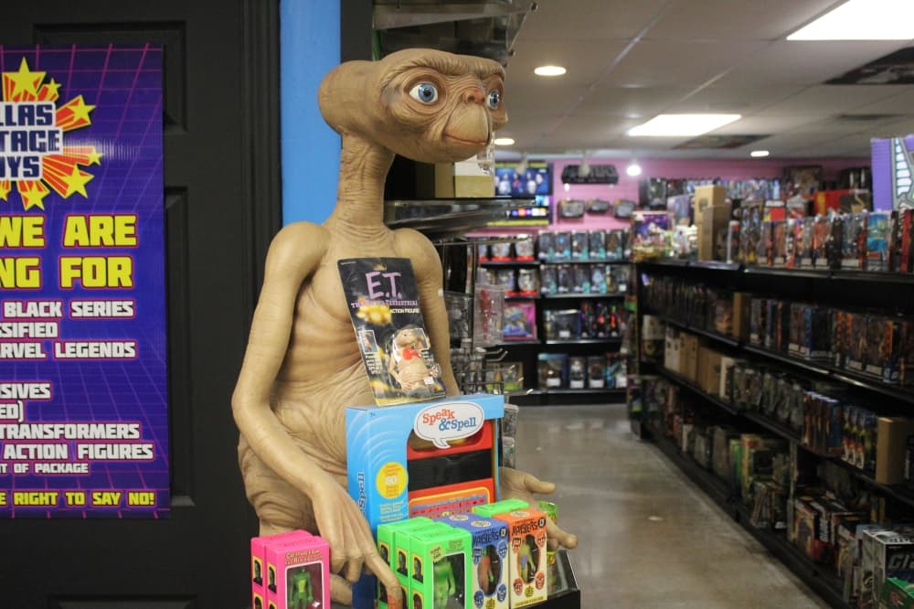 Passion for collecting inspires Dallas Vintage Toys