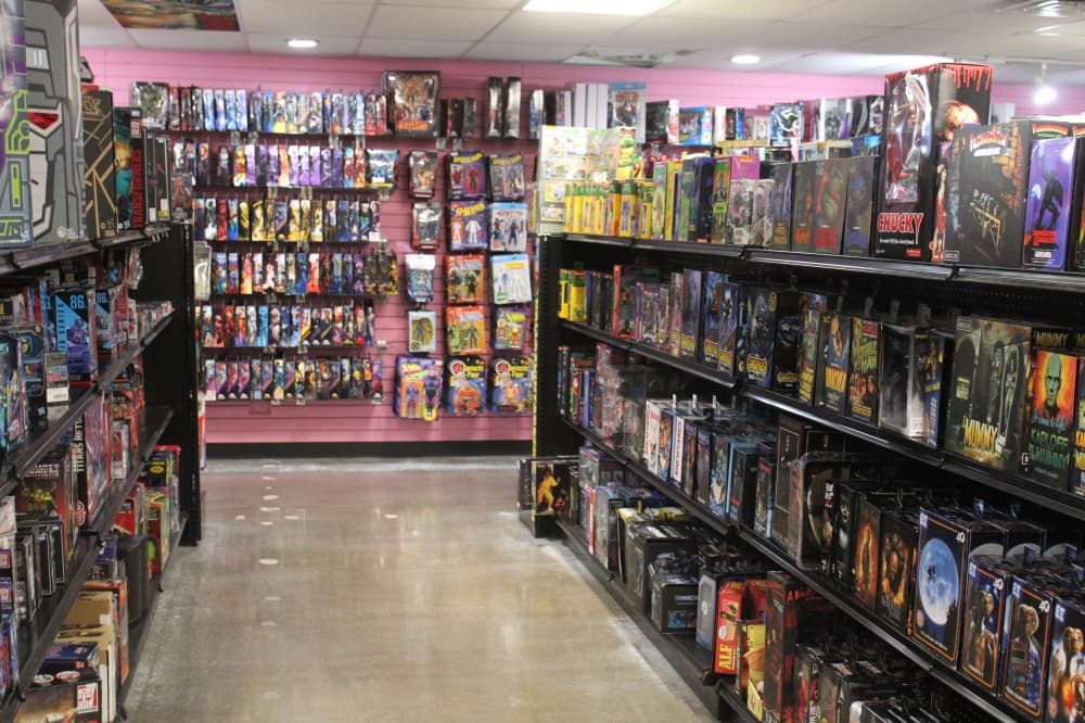 Toys on display 