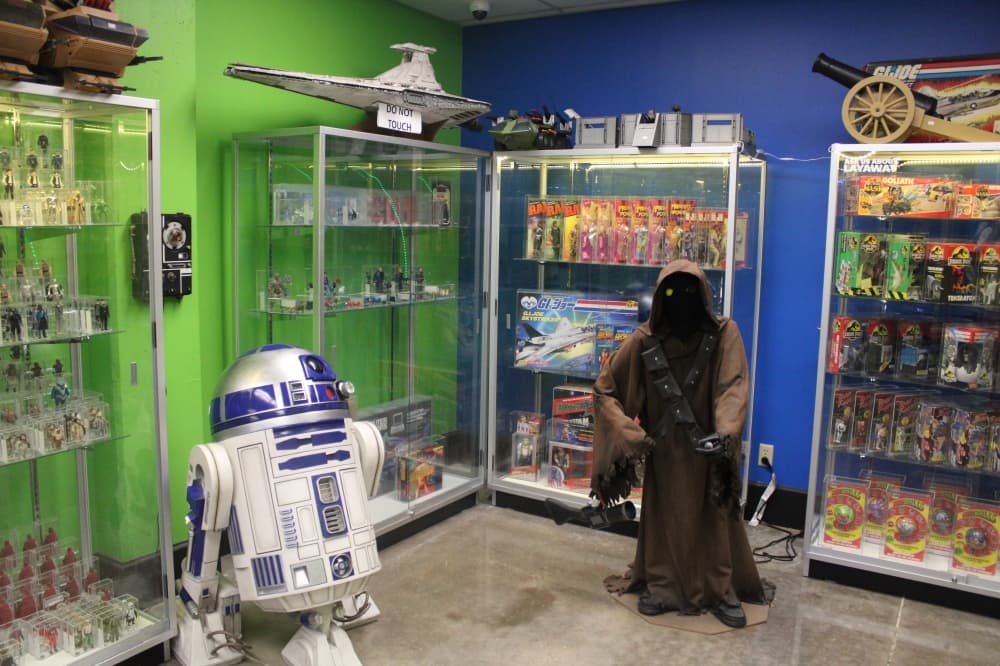 Toys on display