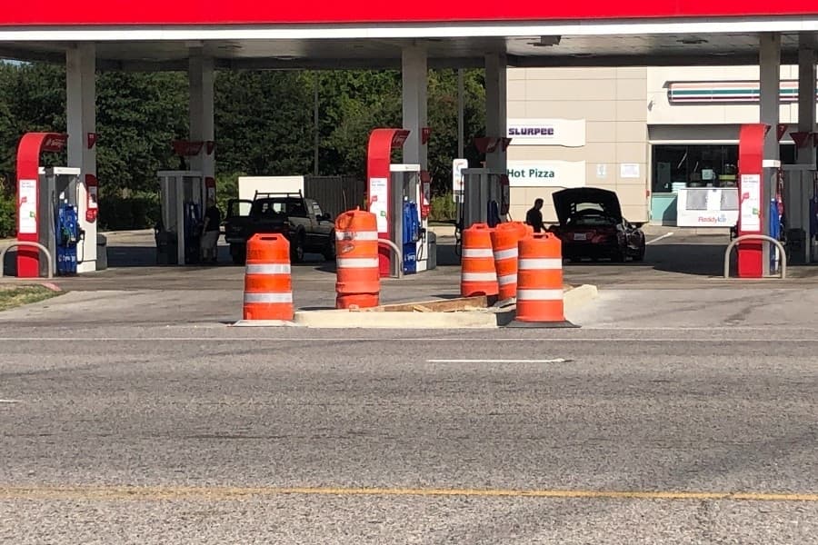 Medians being added to William D. Tate Avenue in Grapevine