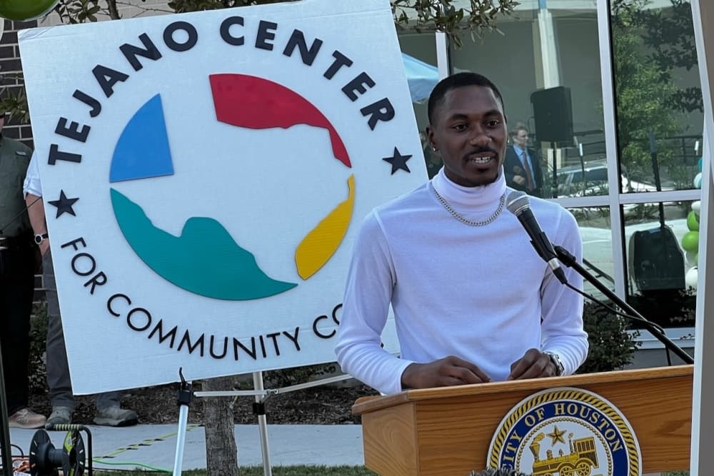 Charles Manning is the coordinator of youth programing for Houston/Harris County’s Coalition for the Homeless organization.