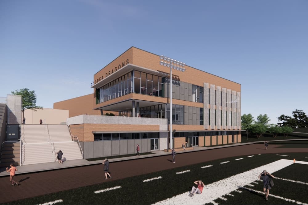 The Woodlands John Cooper School prepares for expansion with new athletics building