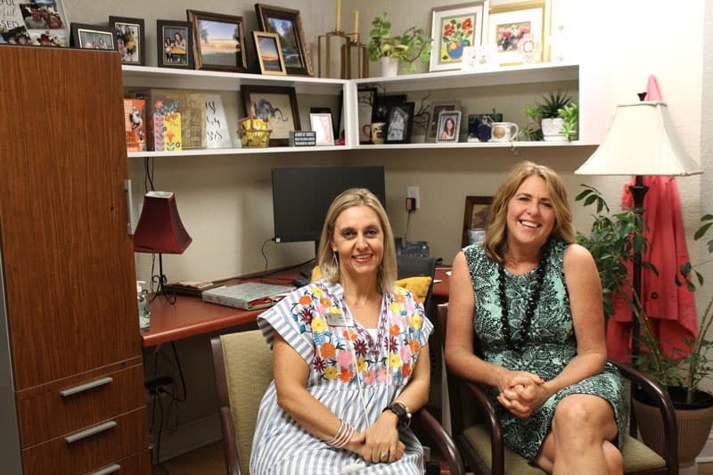 a portrait of the two nonprofit directors