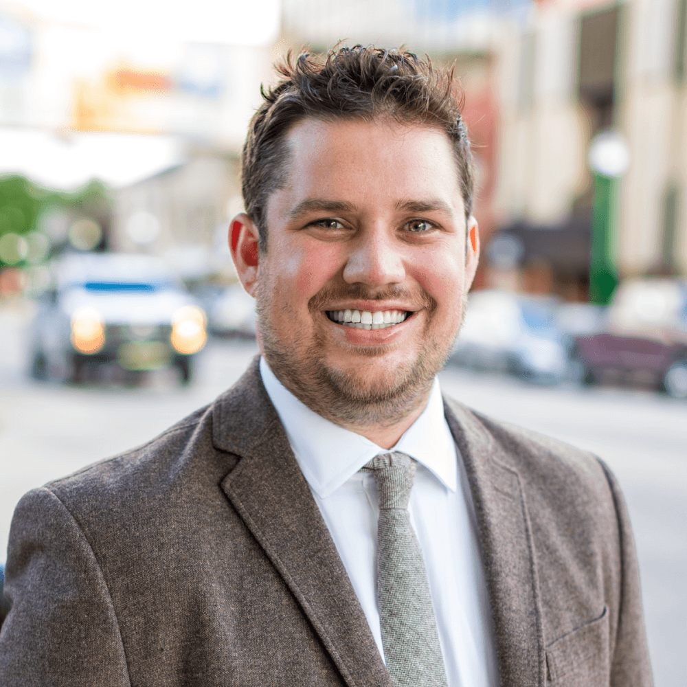 Headshot of Michael Corbett, Conroe's new downtown manager