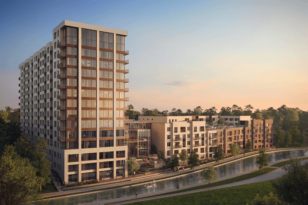 268-unit multifamily project coming to Riva Row in The Woodlands