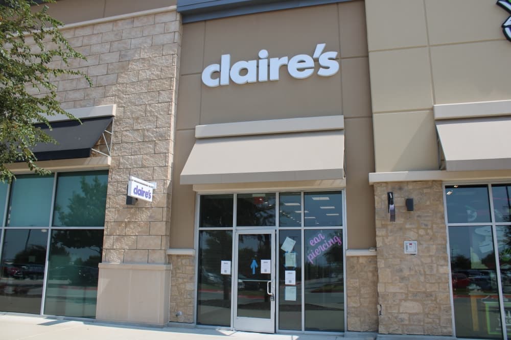 Claire’s to sell jewelry, accessories in Prosper