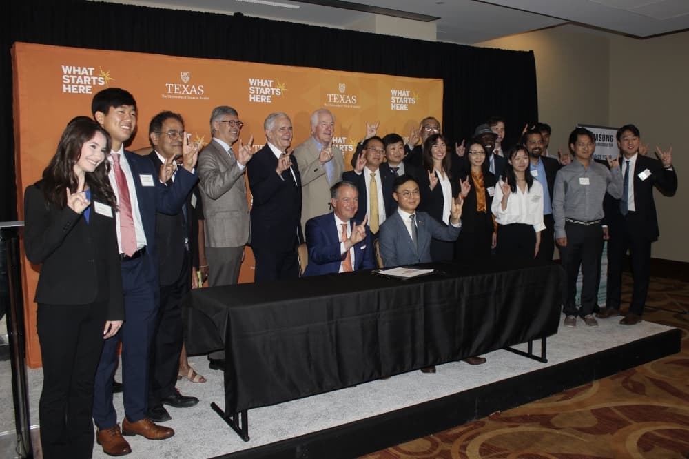 UT, Samsung announce $3.7M education, workforce partnership in Austin