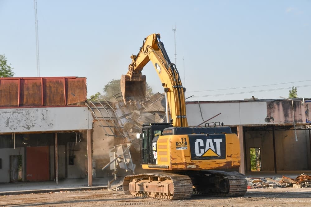 Missouri City shopping center demolition paves way for Edison Cultural Arts Center