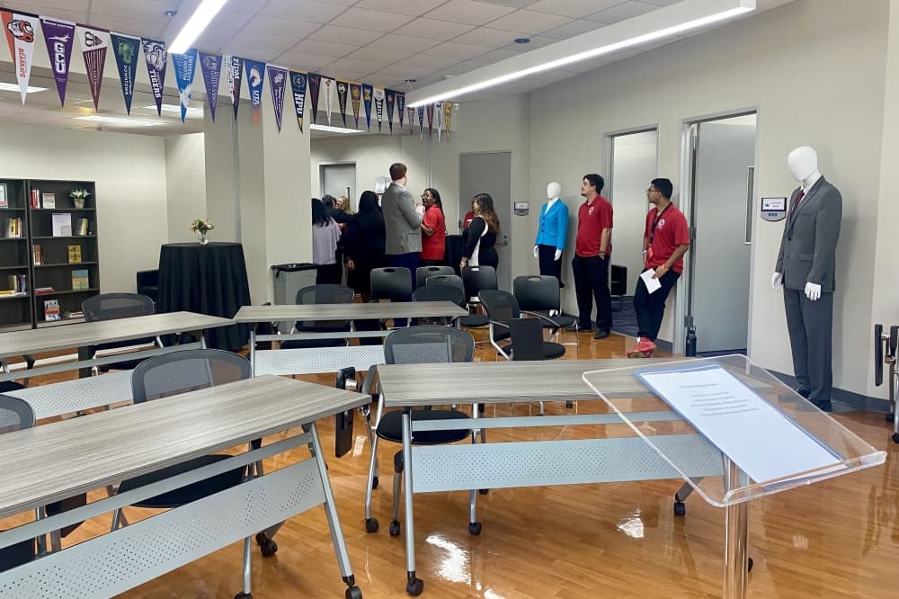 The Career and Transfers Connections Office will include a space for employees, advisers and university partners to host events and presentations. (Cassandra Jenkins/Community Impact)