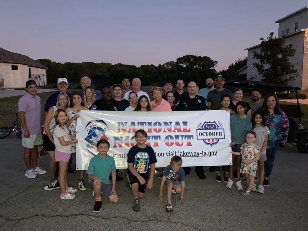The Lakeway Police Department will host its National Night Out event Oct. 3. (Courtesy city of Lakeway)