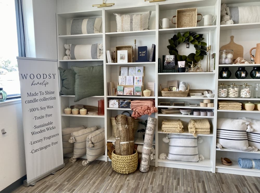 interior of store with products on shelves