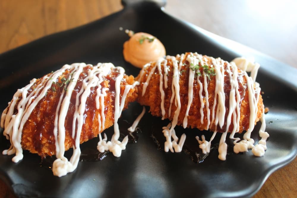 Korokke from Wahta Ramen.