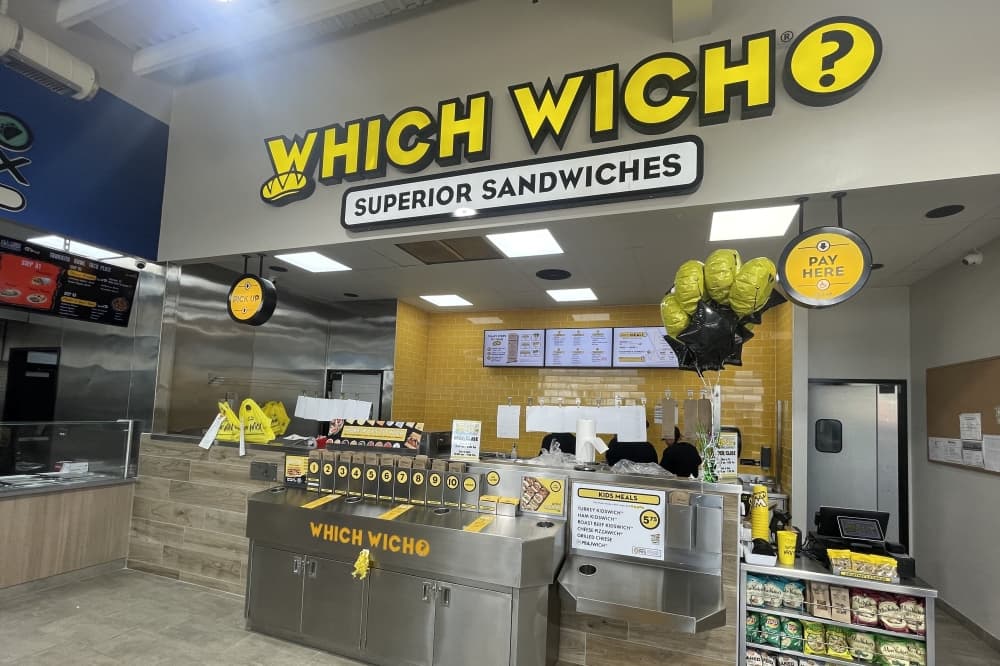 Which Wich sandwich shop opens in Pflugerville