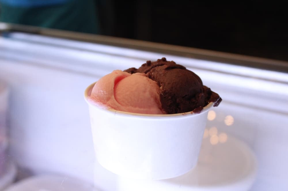 Bowl of ice cream