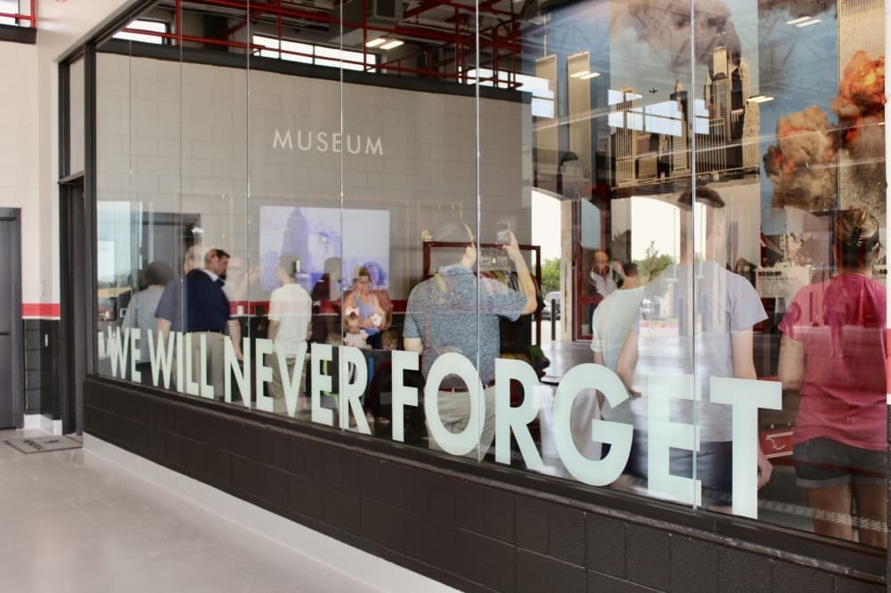 9/11 memorial open to the public at Prosper fire station