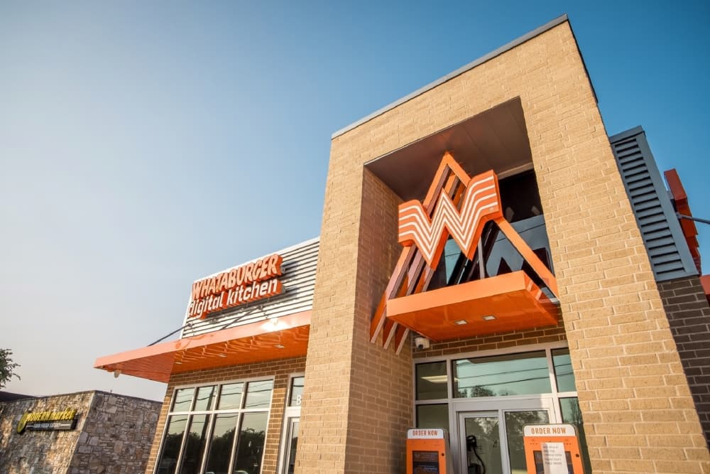 Exterior of Whataburger Digital Kitchen building