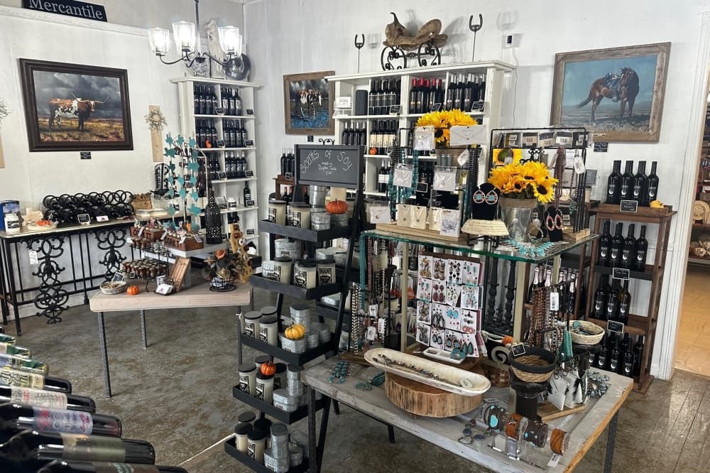 TX Wine and Gifts Mercantile now selling wines, gifts in Old Town Spring