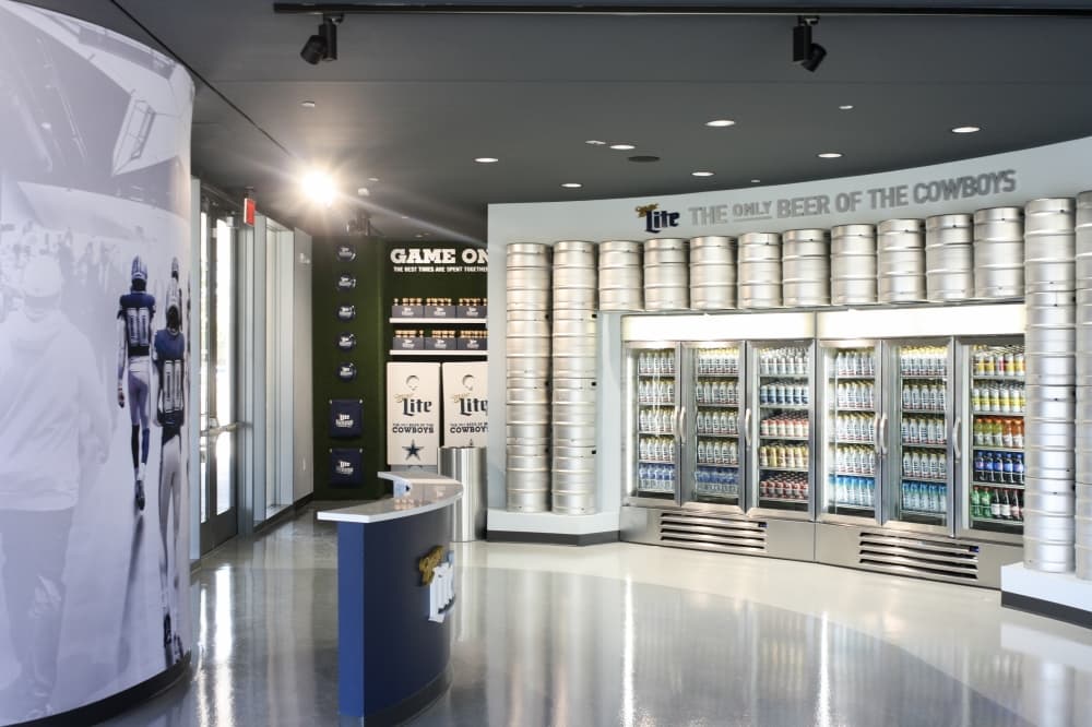 Miller Lite House offers drinks, snacks at The Star in Frisco