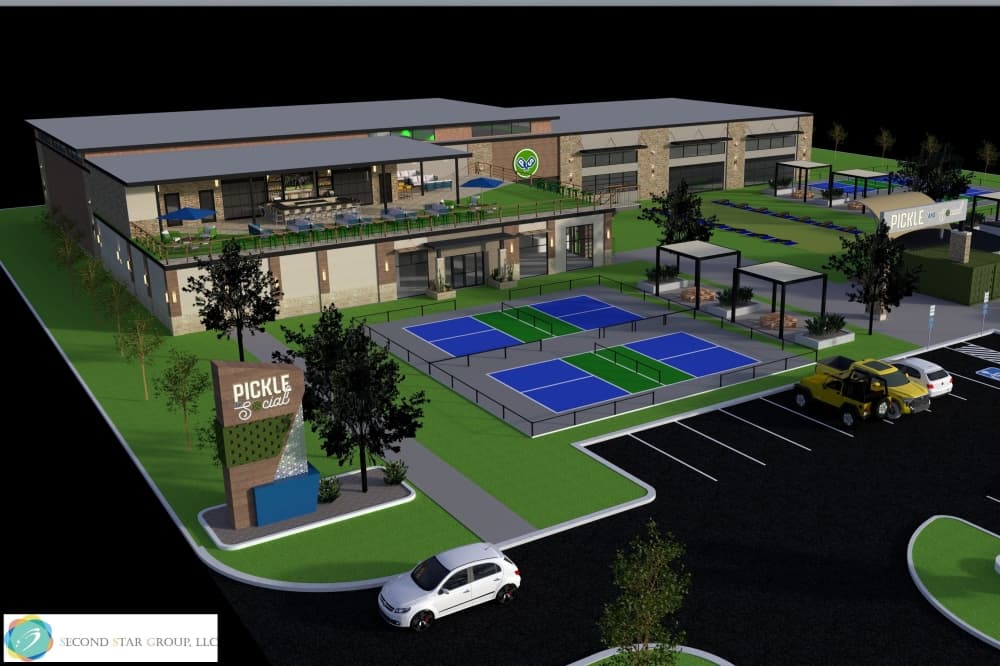Frisco Station's first entertainment venue to feature pickleball courts