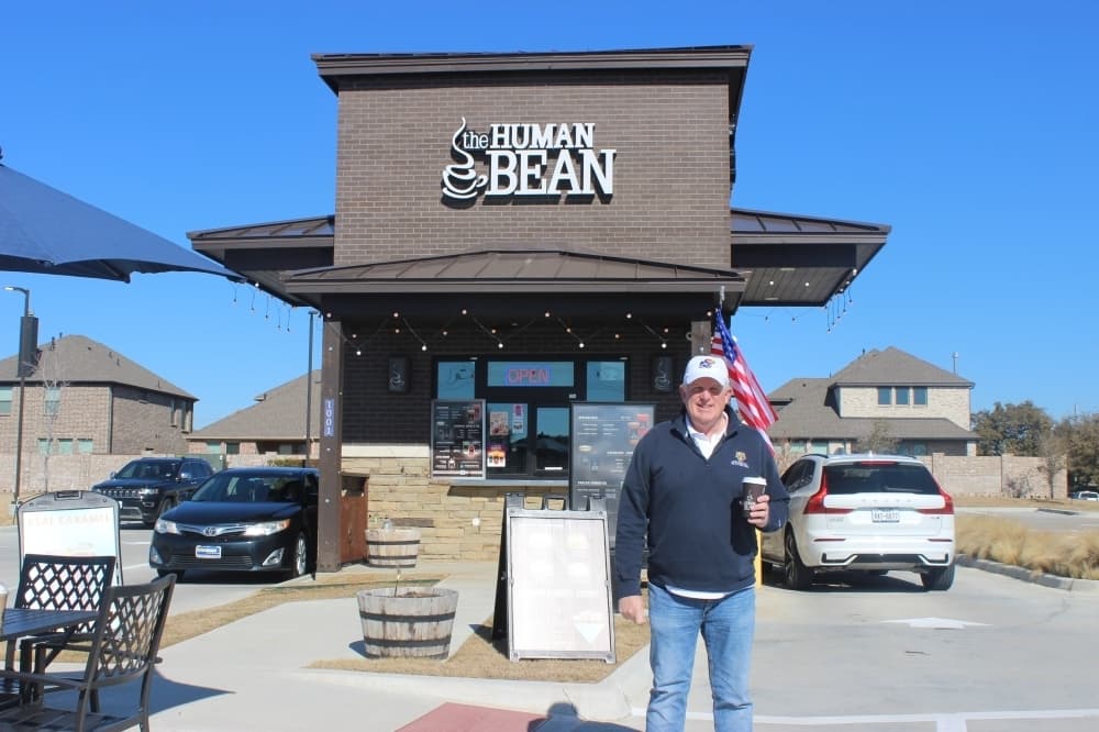 Drive-thru coffee chain The Human Bean connects with Lewisville community