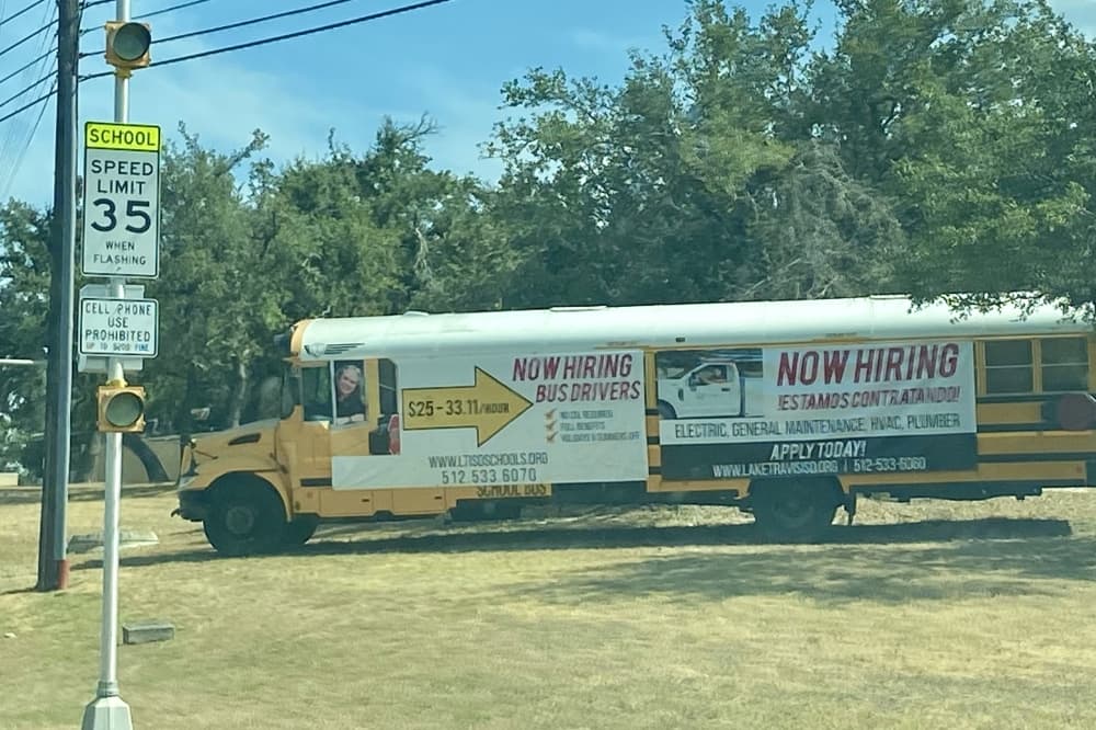 Lake Travis ISD requires consistent ridership for students to receive bus services